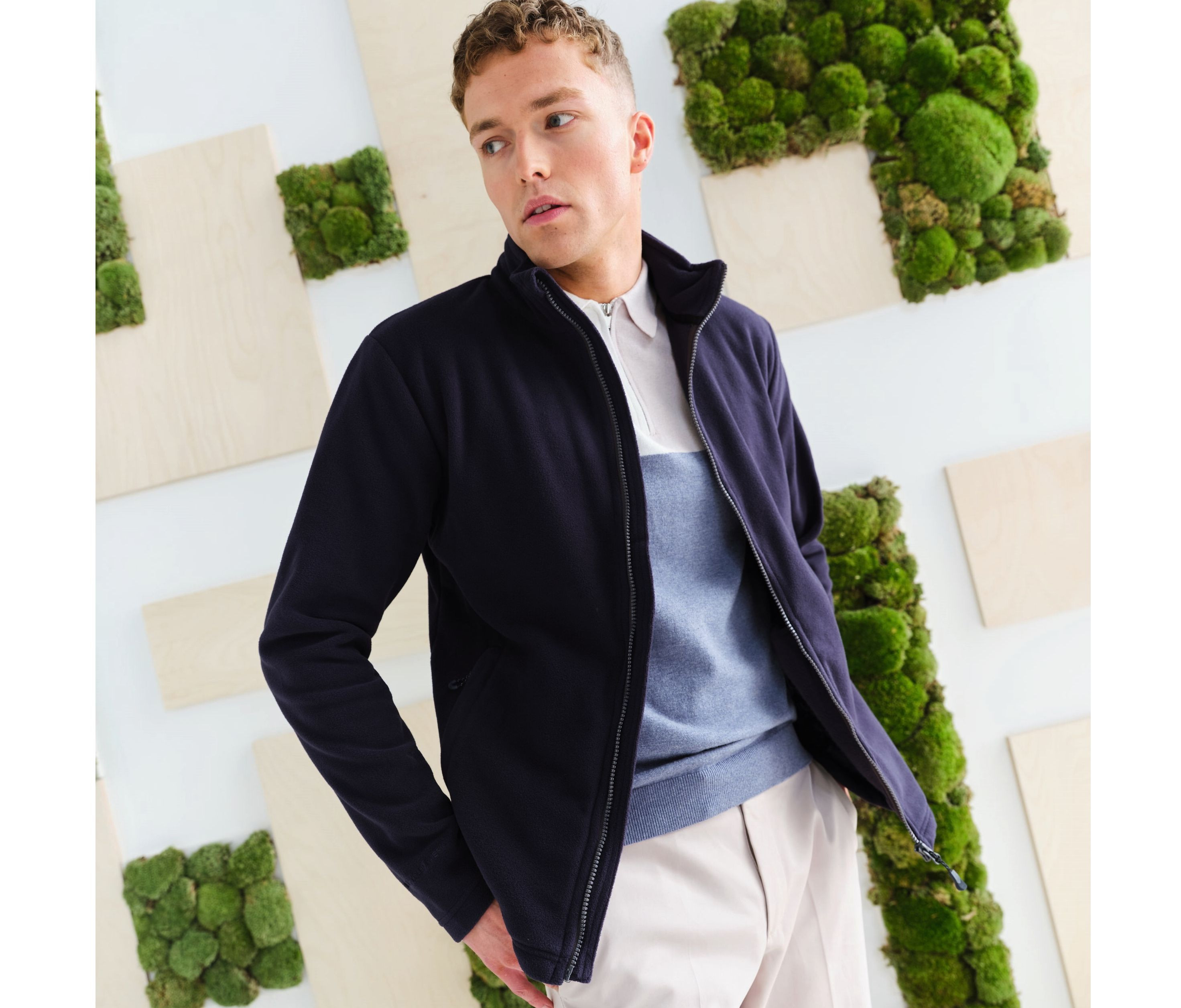 HONESTLY MADE FULL ZIP MICRO FLEECE
