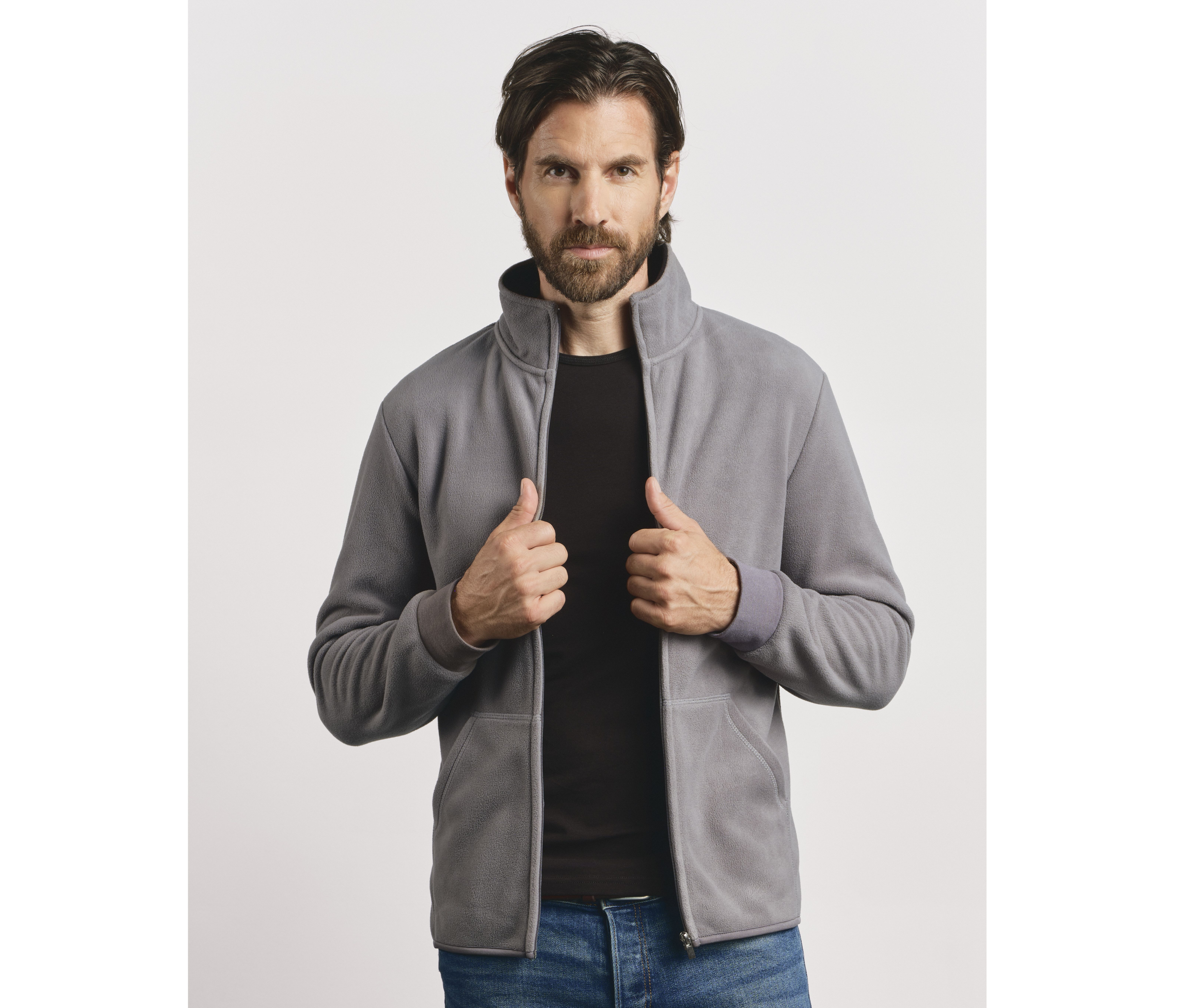 MEN’S DOUBLE FLEECE JACKET